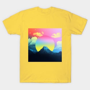 Lanscape Abstract T-Shirt